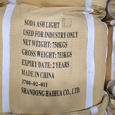 Food-Grade White Na2Co3 Soda Ash Light Used In Detergent Sodium Carbonate Soda Ash